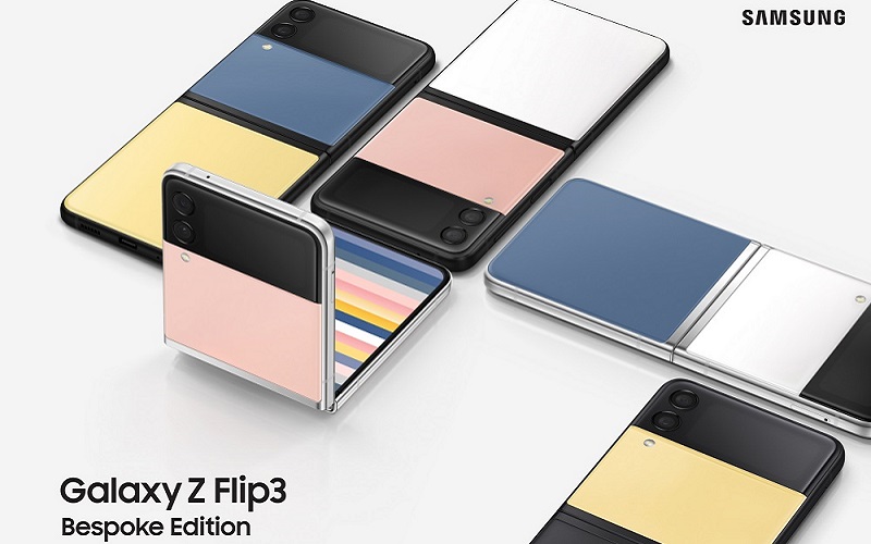 Samsung выпустила смартфон Galaxy Z Flip3 Bespoke Edition с настраиваемым дизайном