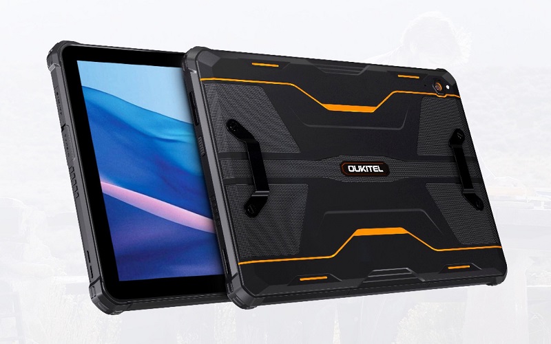Oukitel выпустил защищенный планшет Oukitel RT6 с огромной батареей и съемной подставкой