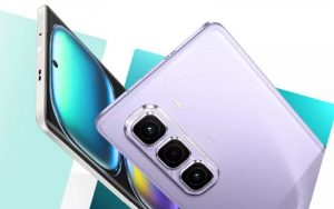 Infinix показала смартфон Infinix HOT 50 Pro Plus с тонким корпусом, 12-Гц экраном и динамиками JBL